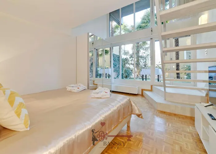 アパート Soleil 5* With Terrace In Center ルガーノ